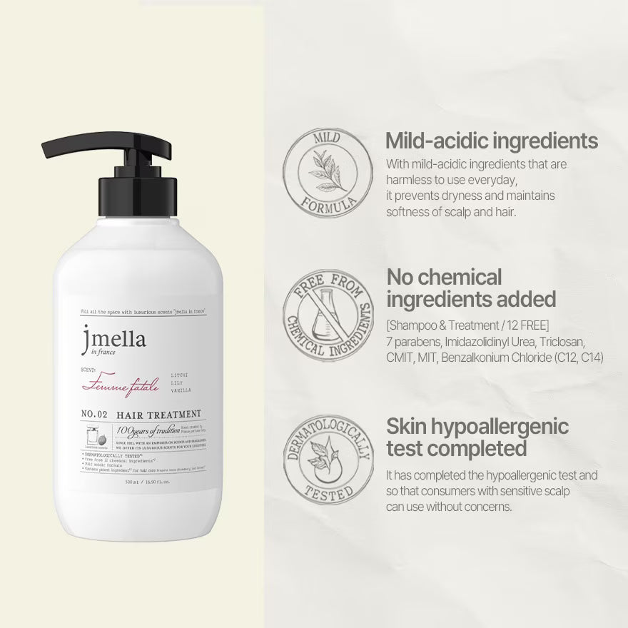 Jmella In France Traitement Capillaire Femme Fatale 500 ml