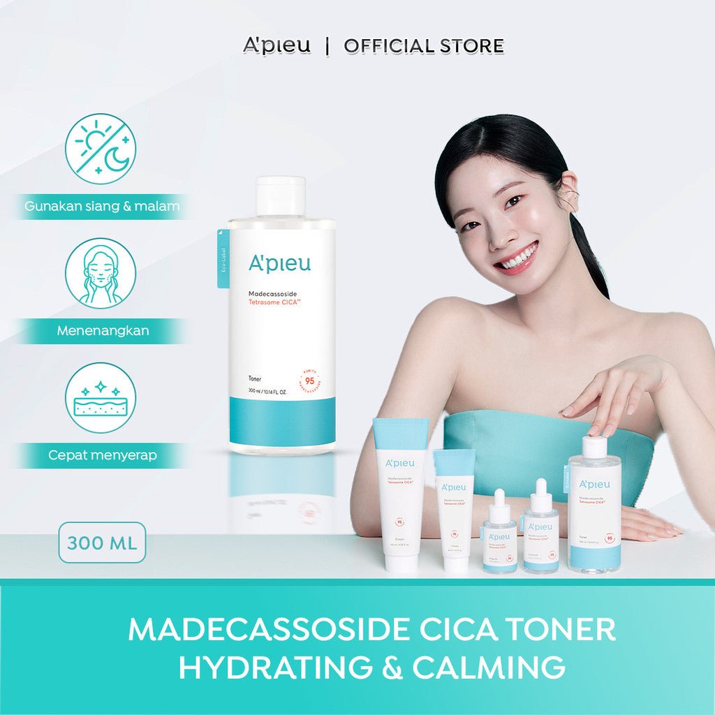 APIEU Madecassoside Tetrasome Cica Toner 300ml | Lakinza K - beauty Canada