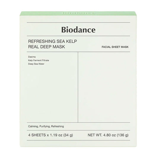 Biodance Refreshing Sea Kelp Real Deep Mask 34g