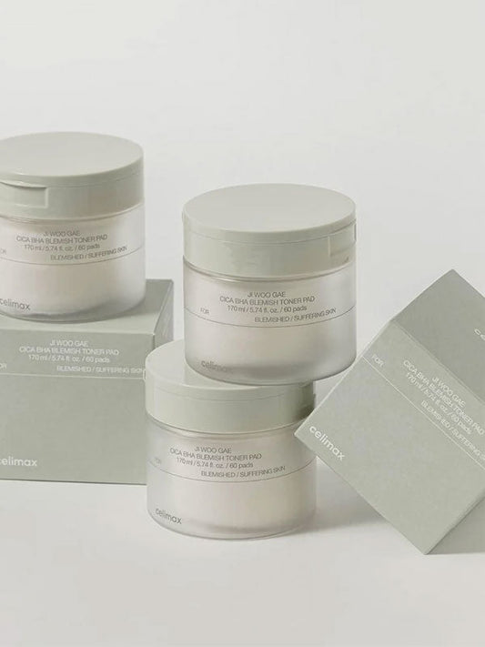 Celimax Ji Woo Gae Cica BHA Blemish Pad 170ml / 60pads