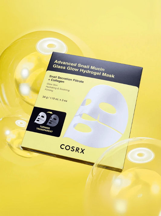 COSRX Advanced Snail Mucin Glass Glow Hydrogel Mask 35g