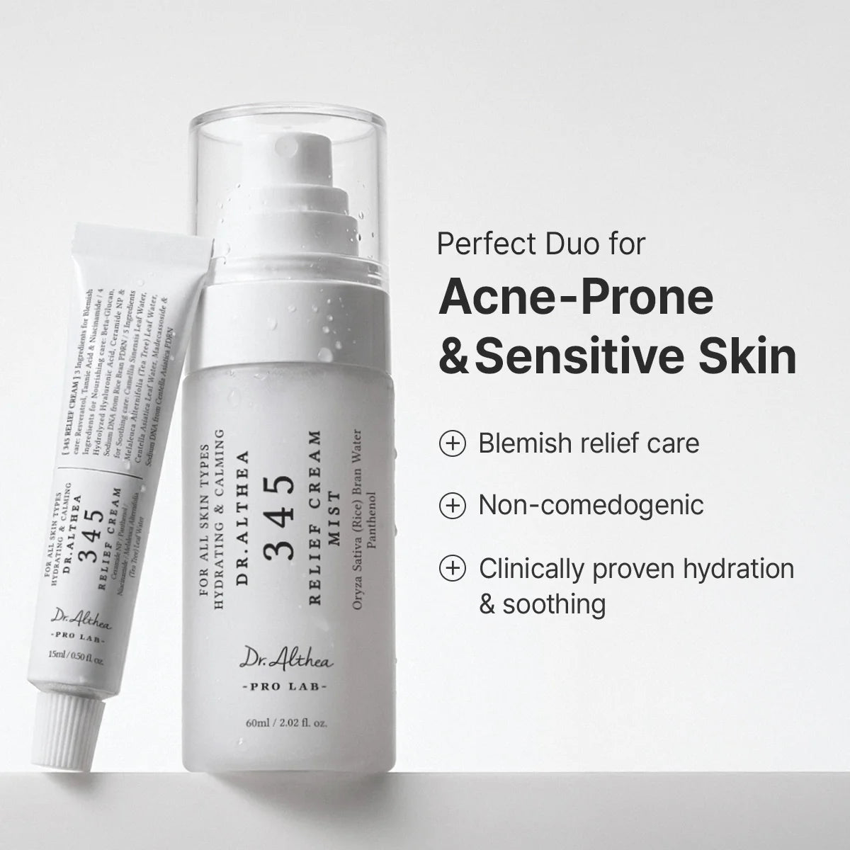 Dr.Althea 345 Relief Cream Glow Duo – Lakinza K-beauty Canada