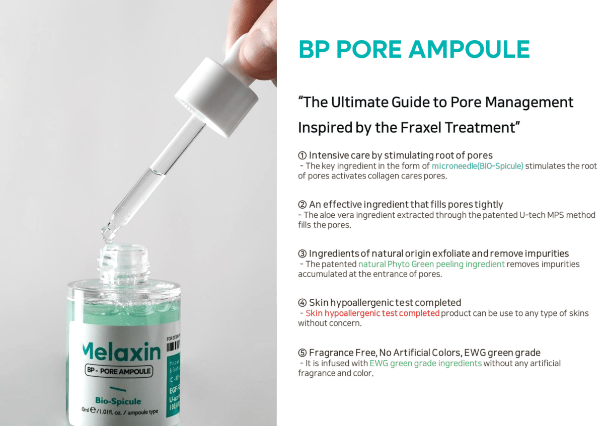 Dr.Melaxin BP Pore Ampoule 30ml