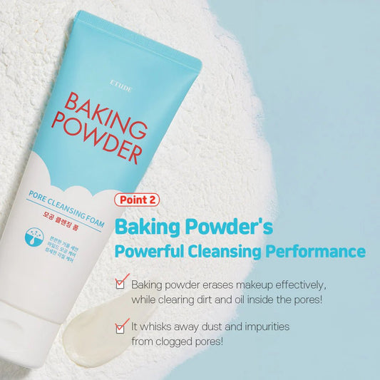 Etude House Baking Powder Pore Cleansing Foam 160ml | Lakinza K - beauty Canada