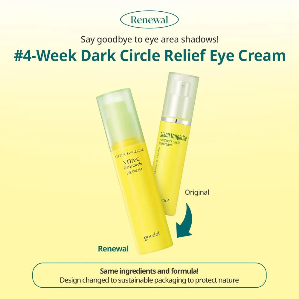 Goodal Green Tangerine Vita C Dark Circle Eye Cream 30ml | Lakinza K - beauty Canada