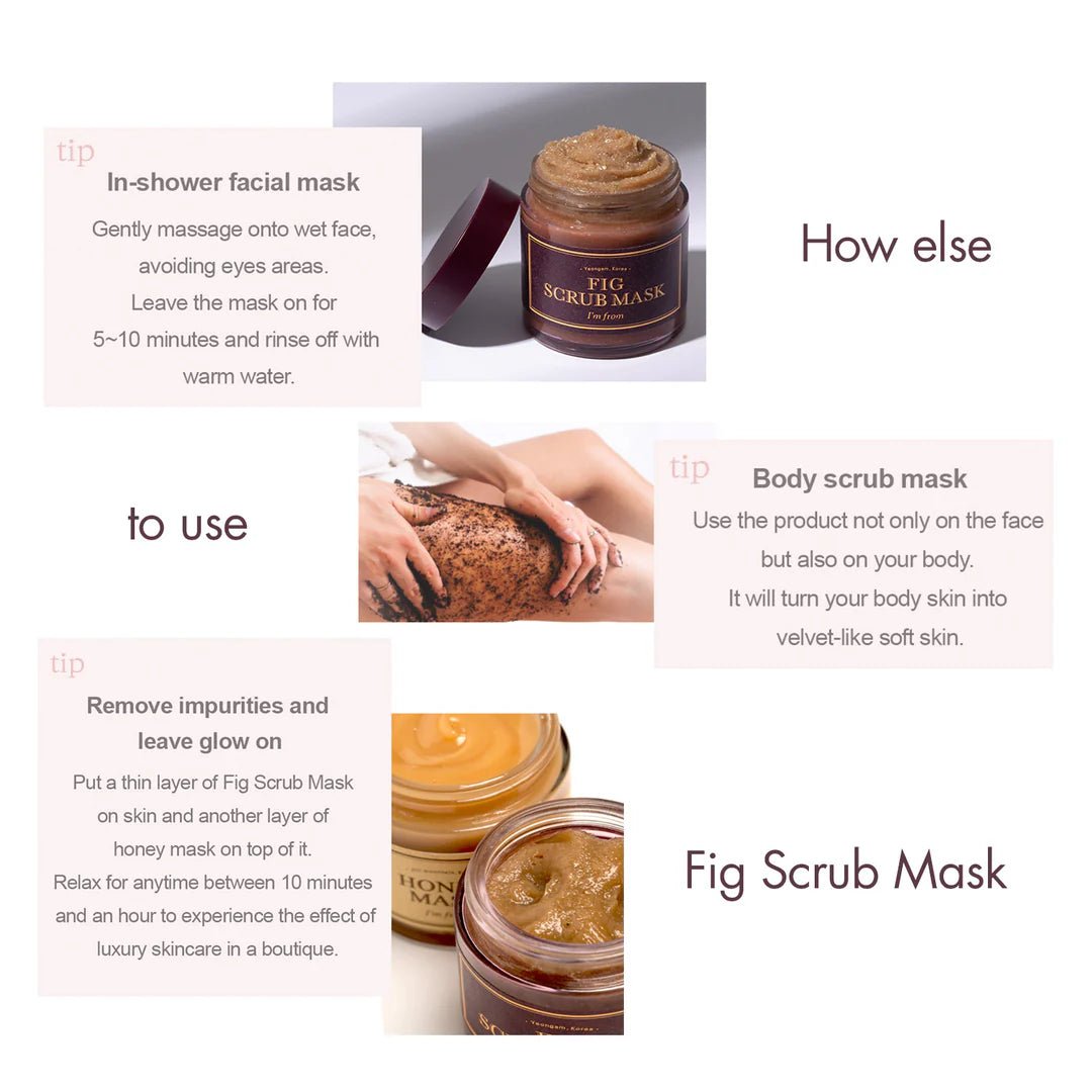I'm From Fig Scrub Mask | Lakinza K - beauty Canada