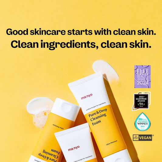 Ma:nyo Pure & Deep Cleansing Foam 200ml | Lakinza K - beauty Canada