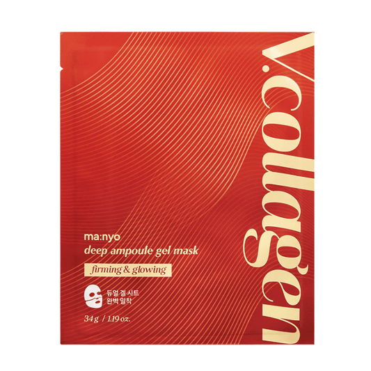 ma:nyo V.collagen Deep Ampoule Gel Mask 34g - 1 PC | Lakinza K - beauty Canada