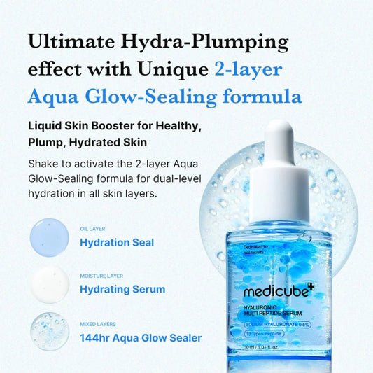 medicube Hyaluronic Multi Peptide Serum 30ml | Lakinza K - beauty Canada