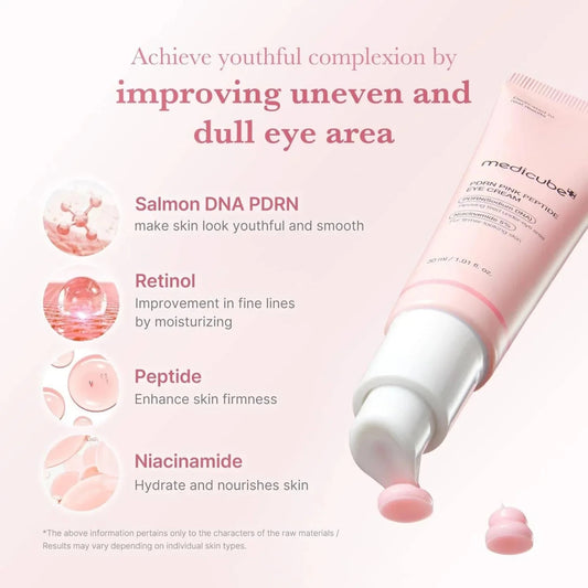 Medicube PDRN Pink Peptide Eye Serum 30ml | Lakinza K - beauty Canada