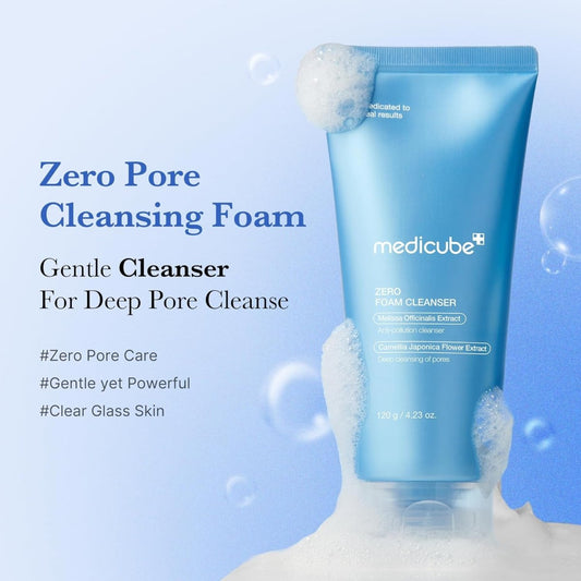 Medicube Zero Foam Cleanser 120g | Lakinza K - beauty Canada