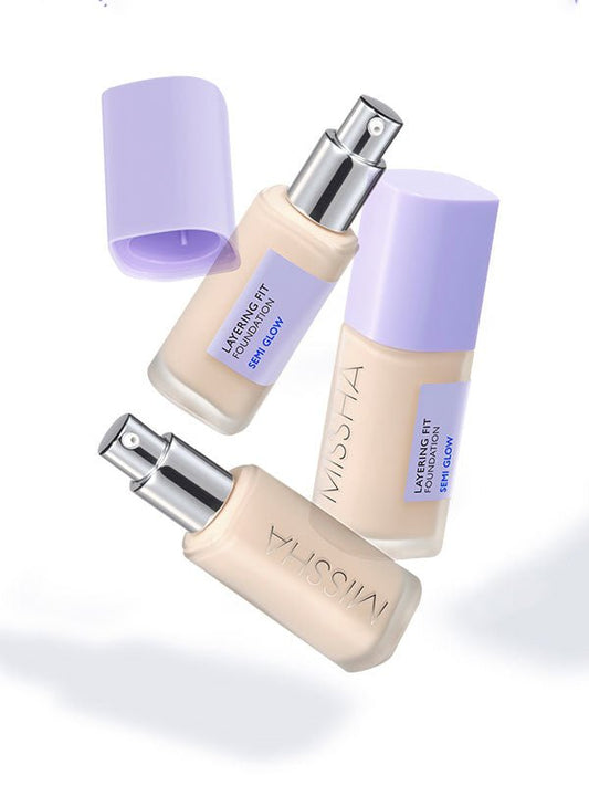 MISSHA Layering Fit Foundation Semi Glow Set 30ml