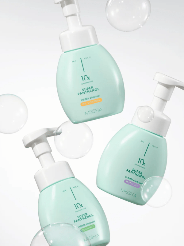 MISSHA Super Panthenol Bubble Cleanser 200ml - Sensitive