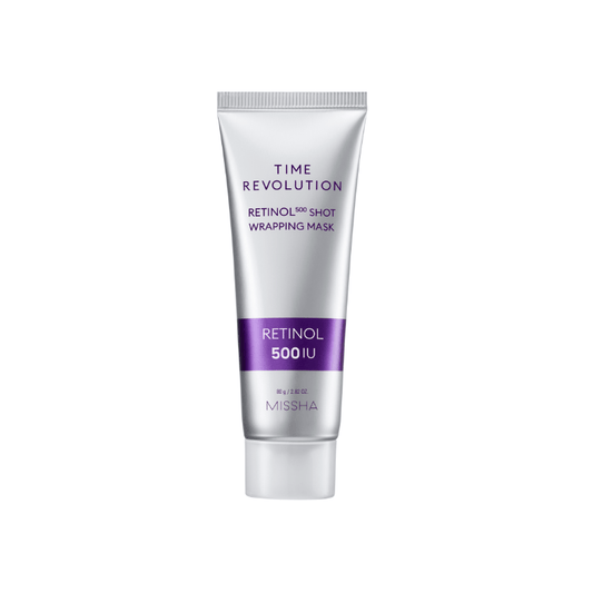MISSHA Time Revolution Retinol 500 Shot Wrapping Mask 80g