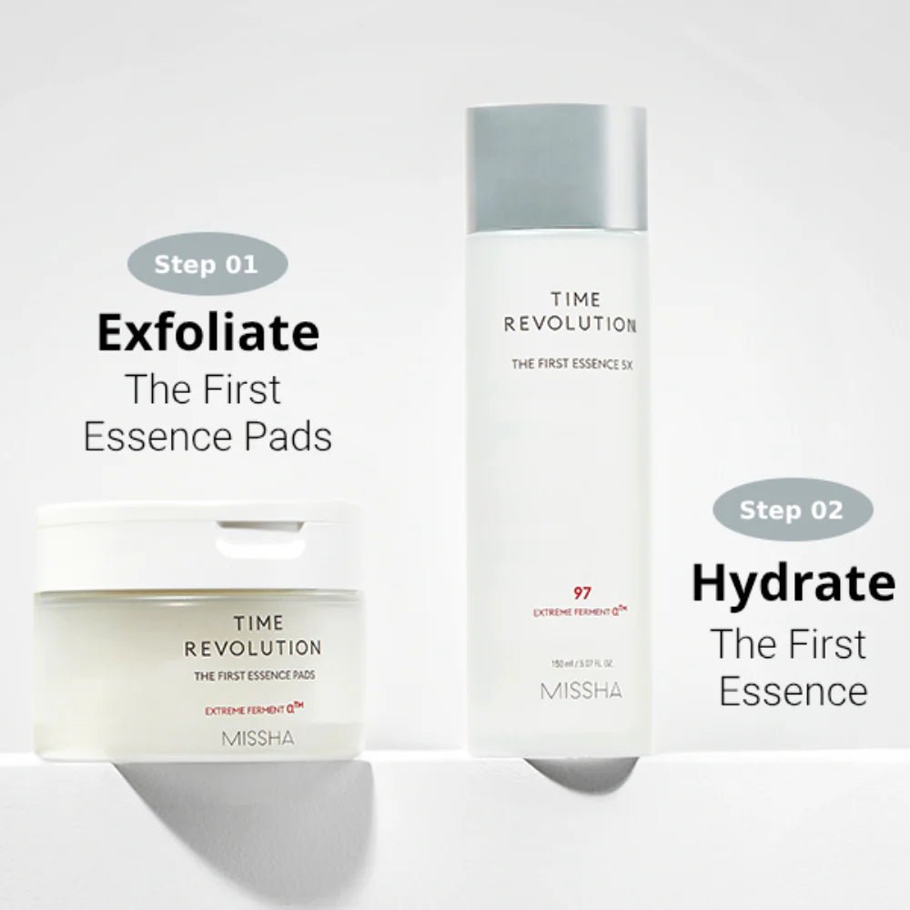 MISSHA Time Revolution The First Essence Pad 250ml / 75pads | Lakinza K - beauty Canada