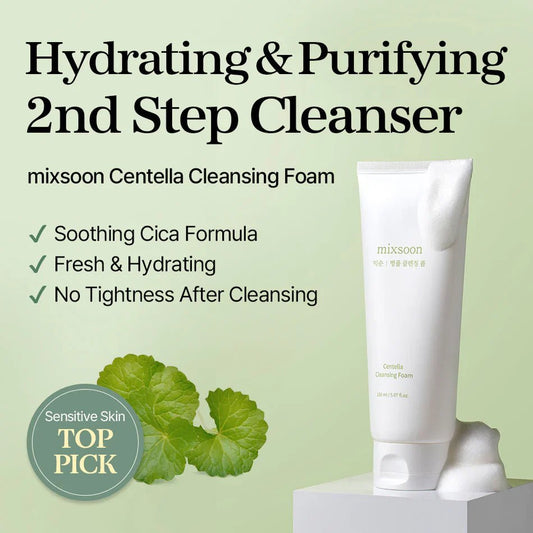 Mixsoon Centella Cleansing Foam 150ml | Lakinza K - beauty Canada