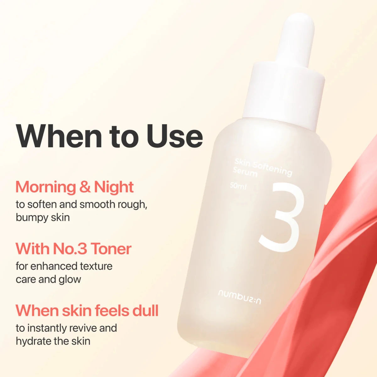 Numbuzin No.3 Bodlebodle Repair Serum 50ml | Lakinza K - beauty Canada