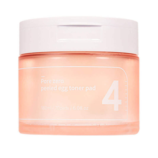 numbuzin No.4 Pore Zero Peeled Egg Toner Pad 190ml / 70pads