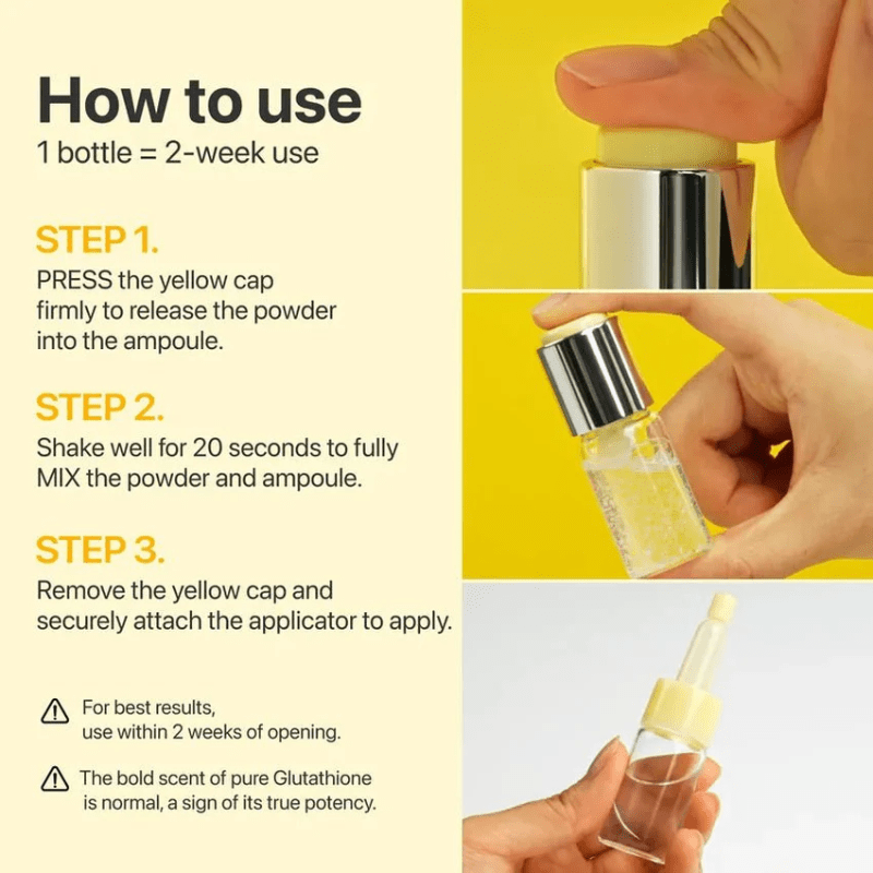 numbuzin No.5 Glutathione100 x TXA10 Advanced Dark Spot Ampoule Concentrate 10g | Lakinza K - beauty Canada