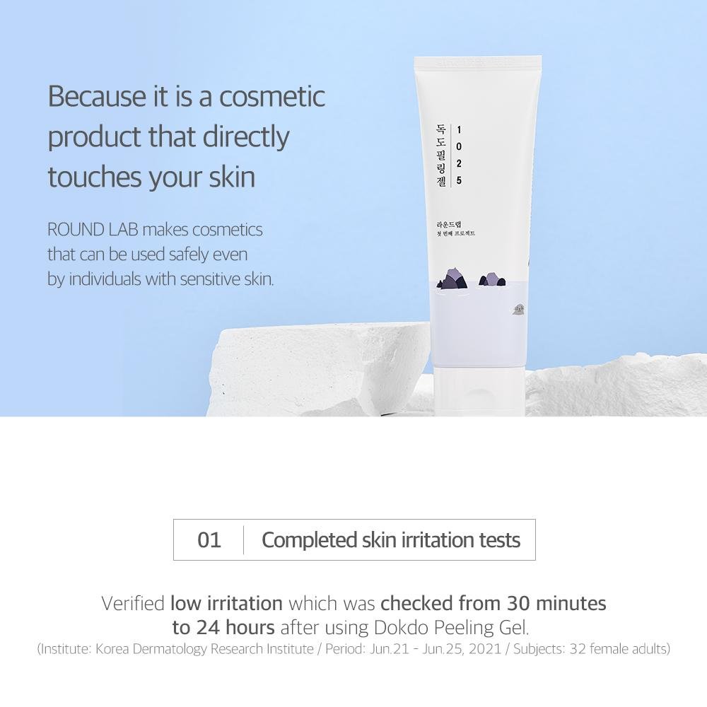 Round Lab 1025 Dokdo Peeling Gel 120ml | Lakinza K - beauty Canada