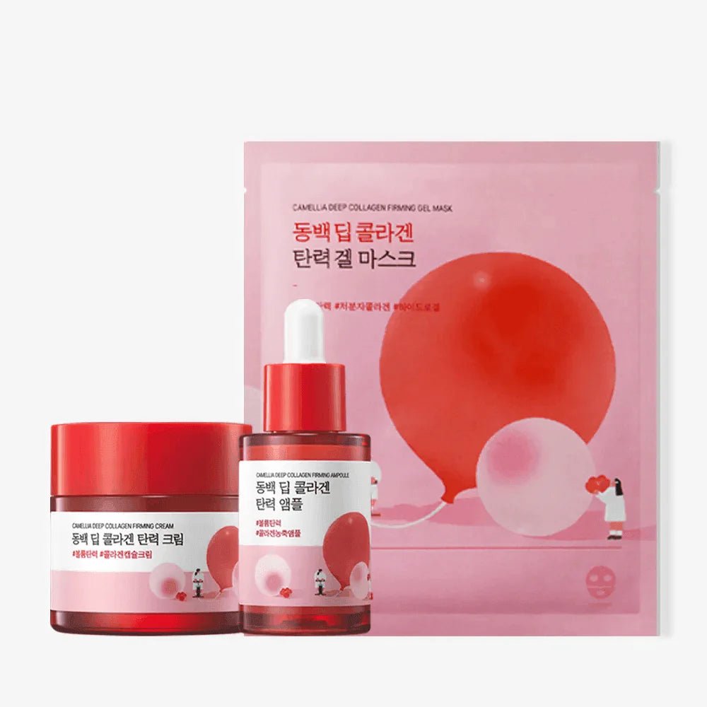 Round Lab Camellia Deep Collagen Firming Gel Mask 34ml