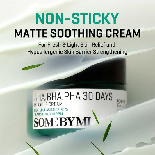 SOME BY MI AHA BHA PHA 30 Days Miracle Cream 60ml | Lakinza K - beauty Canada