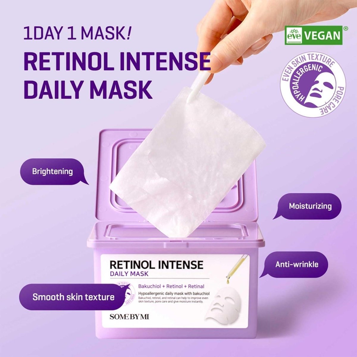 SOME BY MI Retionol Intense Daily Mask 30pcs | Lakinza K - beauty Canada
