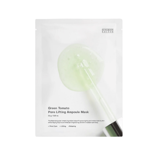 Sungboon Editor Green Tomato Pore Lifting Ampoule Mask 23g