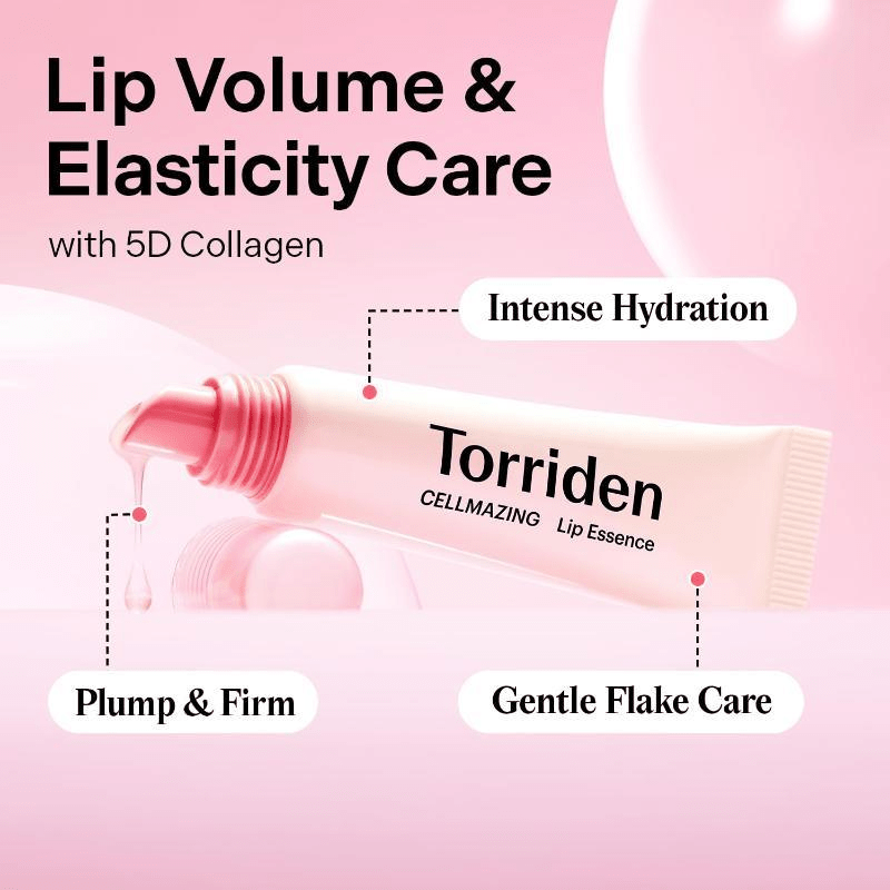 Torriden Cellmazing Collagen Volume Lip Essence 11ml | Lakinza K - beauty Canada