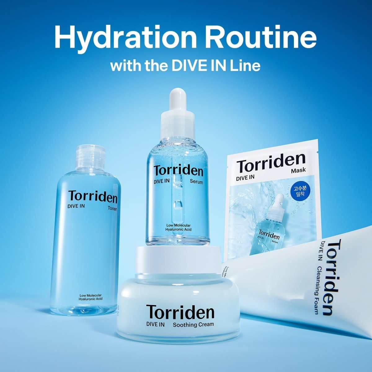 Torriden Dive - In Low Molecular Hyaluronic Acid Cleansing Oil 200ml | Lakinza K - beauty Canada
