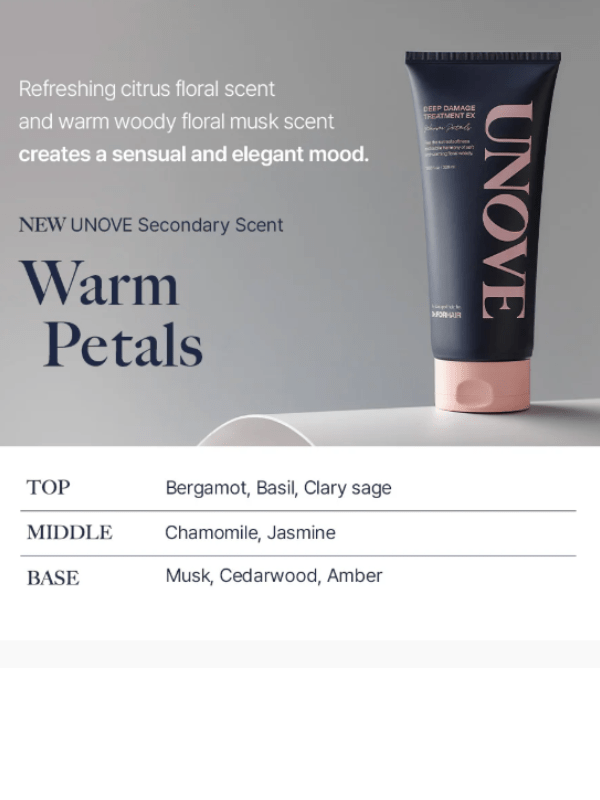 Unove Deep Damage Treatment EX 320ml - Warm Petal