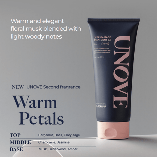 Unove Deep Damage Treatment EX 320ml - Warm Petal | Lakinza K - beauty Canada