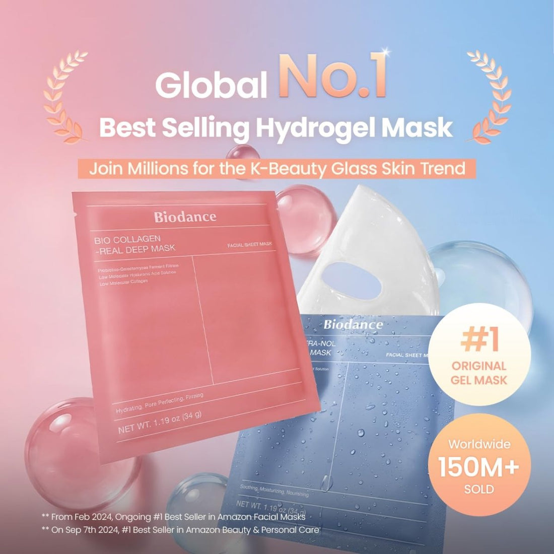 Best Korean Hydrogel Masks For Glass Skin - Lakinza K-beauty Canada