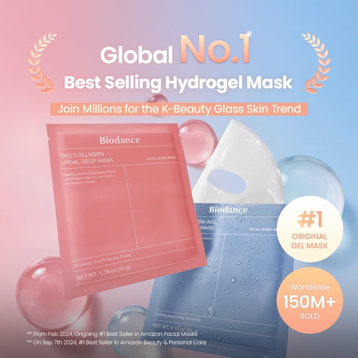 Best Korean Hydrogel Masks For Glass Skin - Lakinza K-beauty Canada