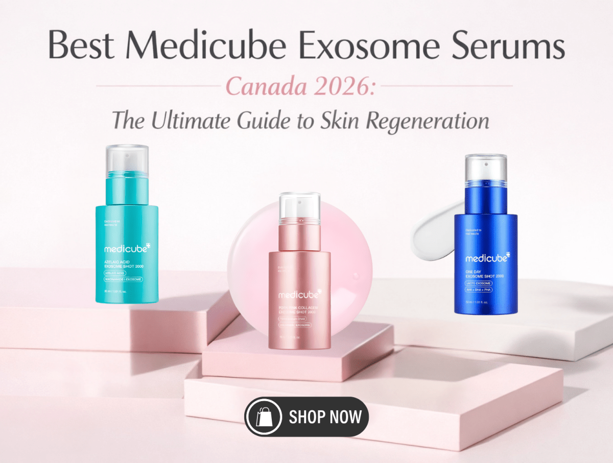 Best Medicube Exosome Serums Canada 2026 - Lakinza K-beauty