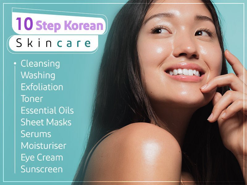 Korean 10-Step Skincare Routine - Lakinza K-beauty Canada