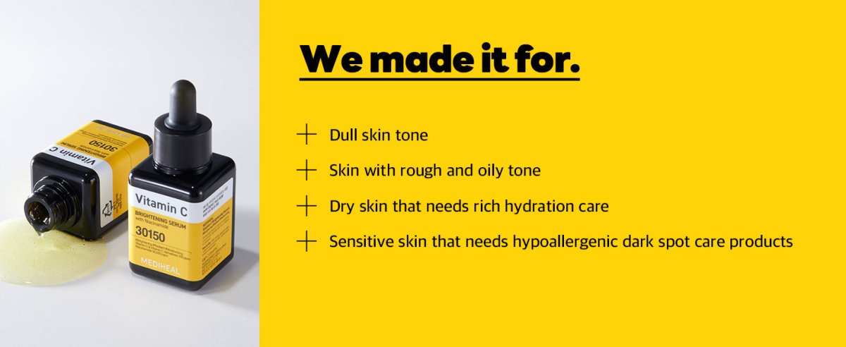 Mediheal Vitamin C Brightening Serum: All you need to know. - Lakinza K-beauty
