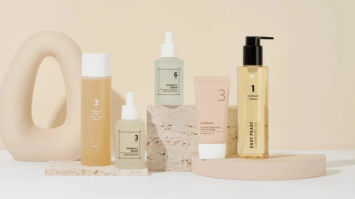 Top 5 Numbuzin Skincare Products - Lakinza K-beauty