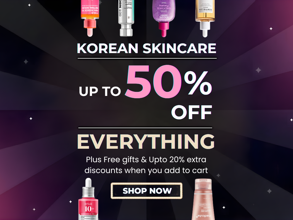 K-beauty Biggest Sale Of The Year in Canada