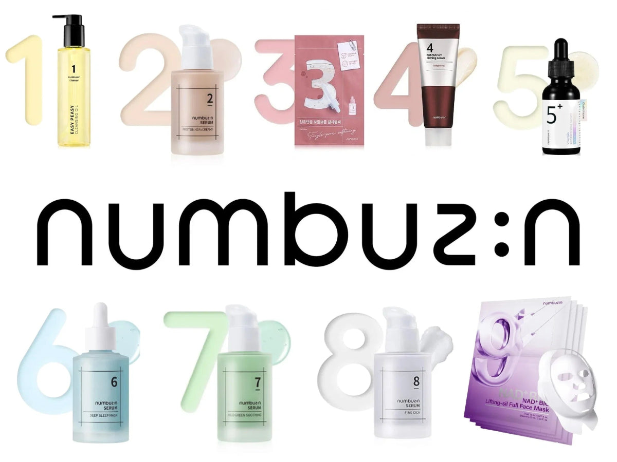 Shop NUMBUZIN Korean Skincare - Lakinza K-beauty
