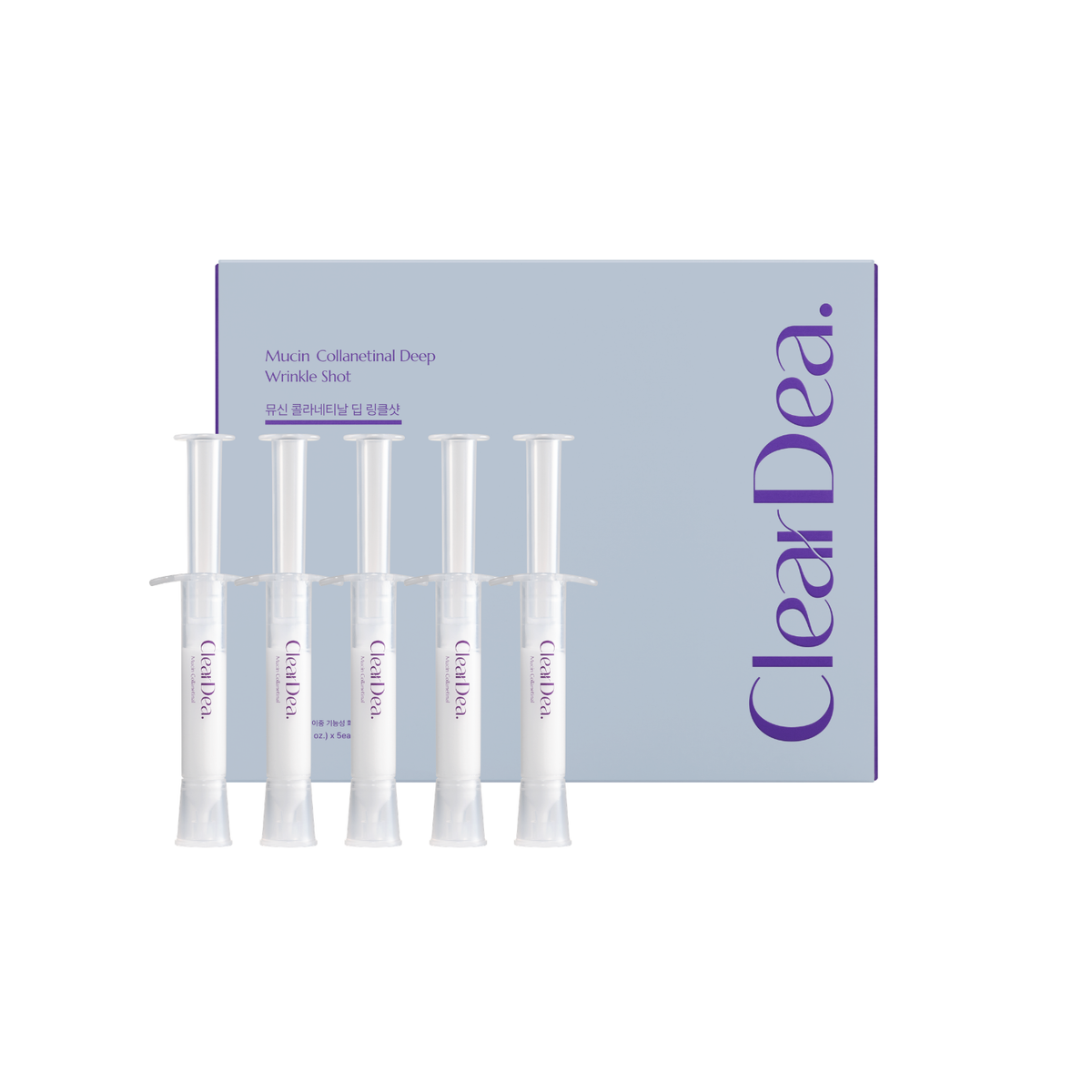 ClearDea Mucin Collanetinal Deep Wrinkle Shot 4ml x 5-1