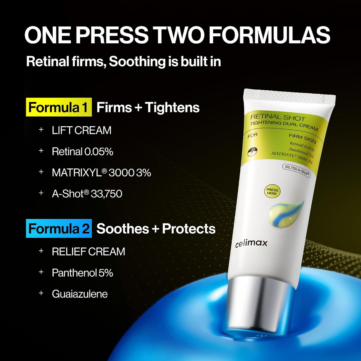Celimax The Vita-A Retinal Shot Tightening Dual Cream 50ml-3