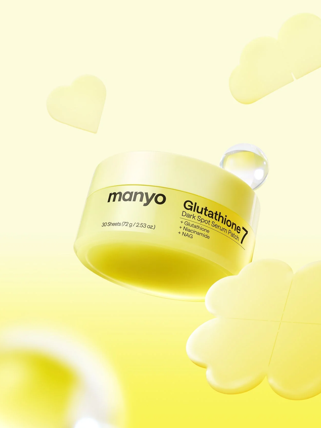 manyo Glutathione 7 Dark Spot Serum Patch 30 sheet/72g-0