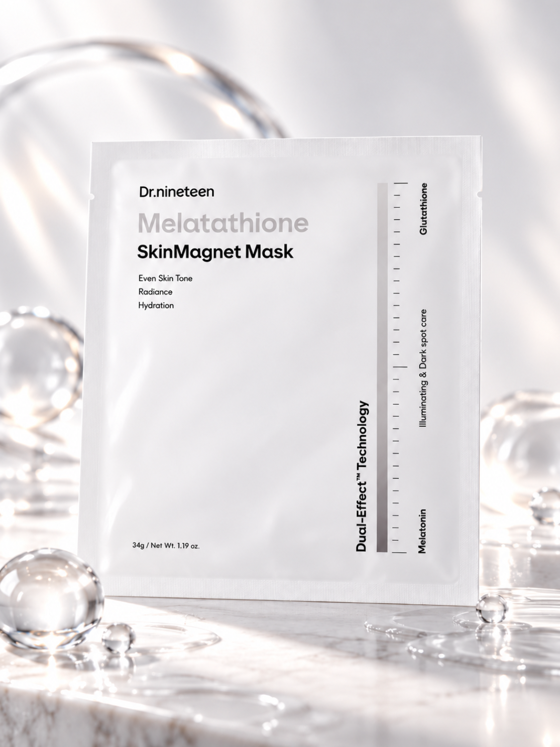 Dr.nineteen  Melatathione Skin Magnet Mask 34g-0