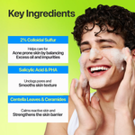 numbuzin Zero Blemish Clarifying 2% Sulfur Cleansing Foam 150ml-3