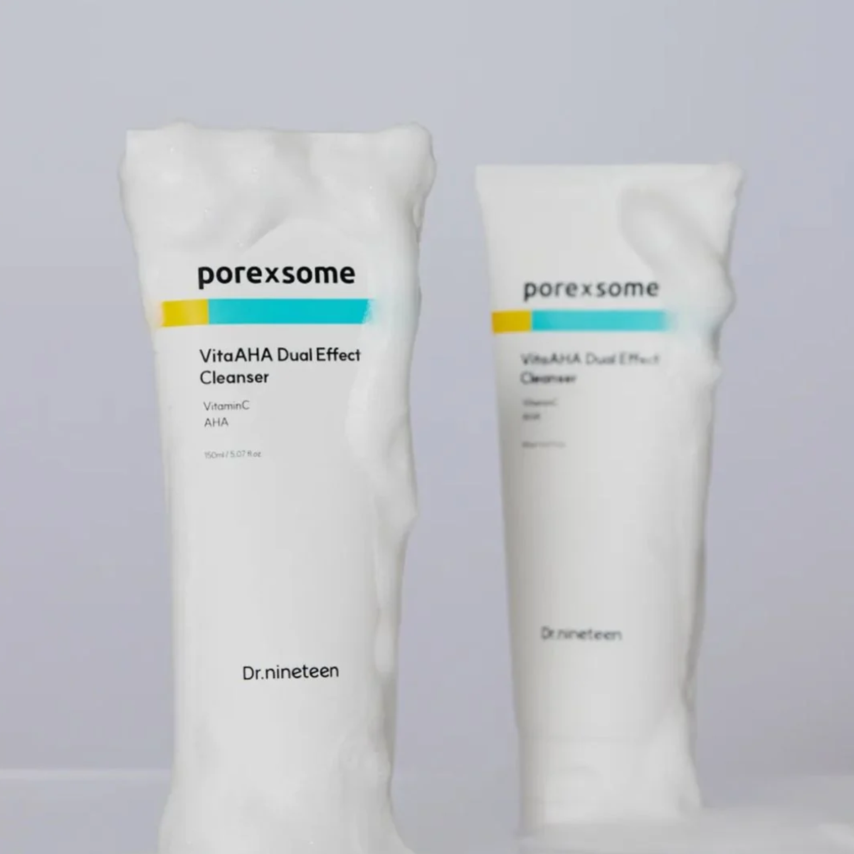 Dr.nineteen PoreXsome VitaAHA Dual Effect Cleanser 150ml-2