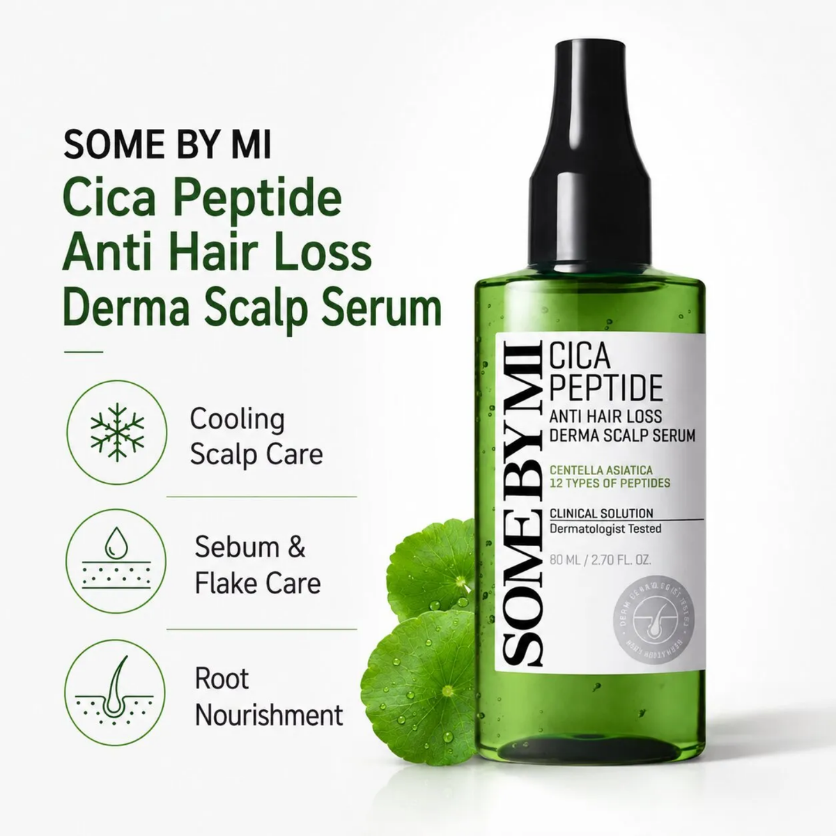 SOME BY MI Cica Peptide Derma Scalp Serum 80ml-3