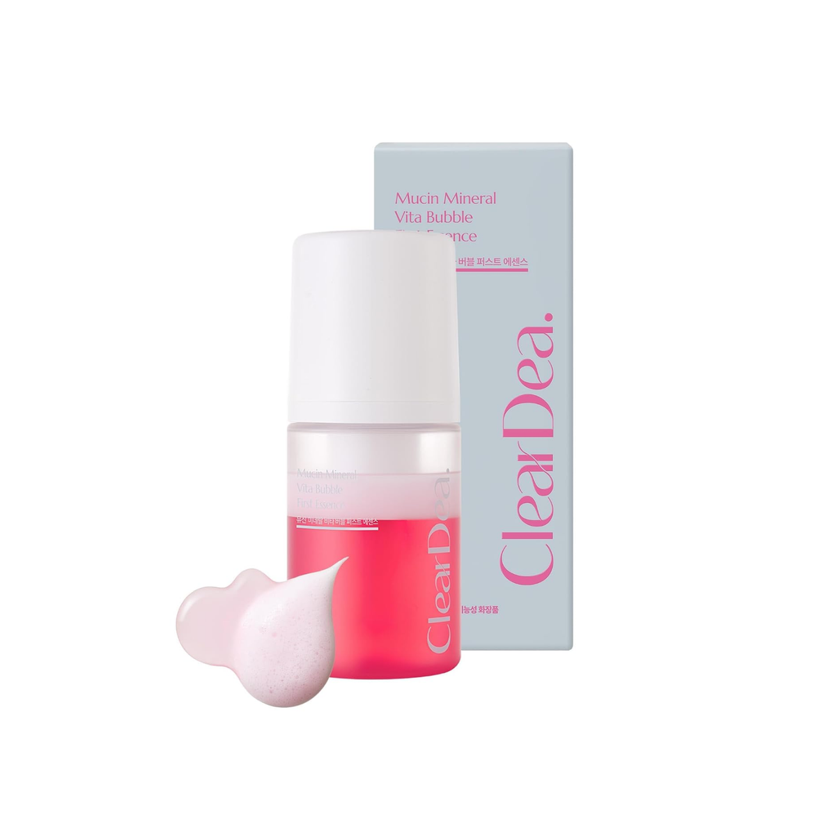 ClearDea Mucin Mineral Vita Bubble First Essence 60ml-1