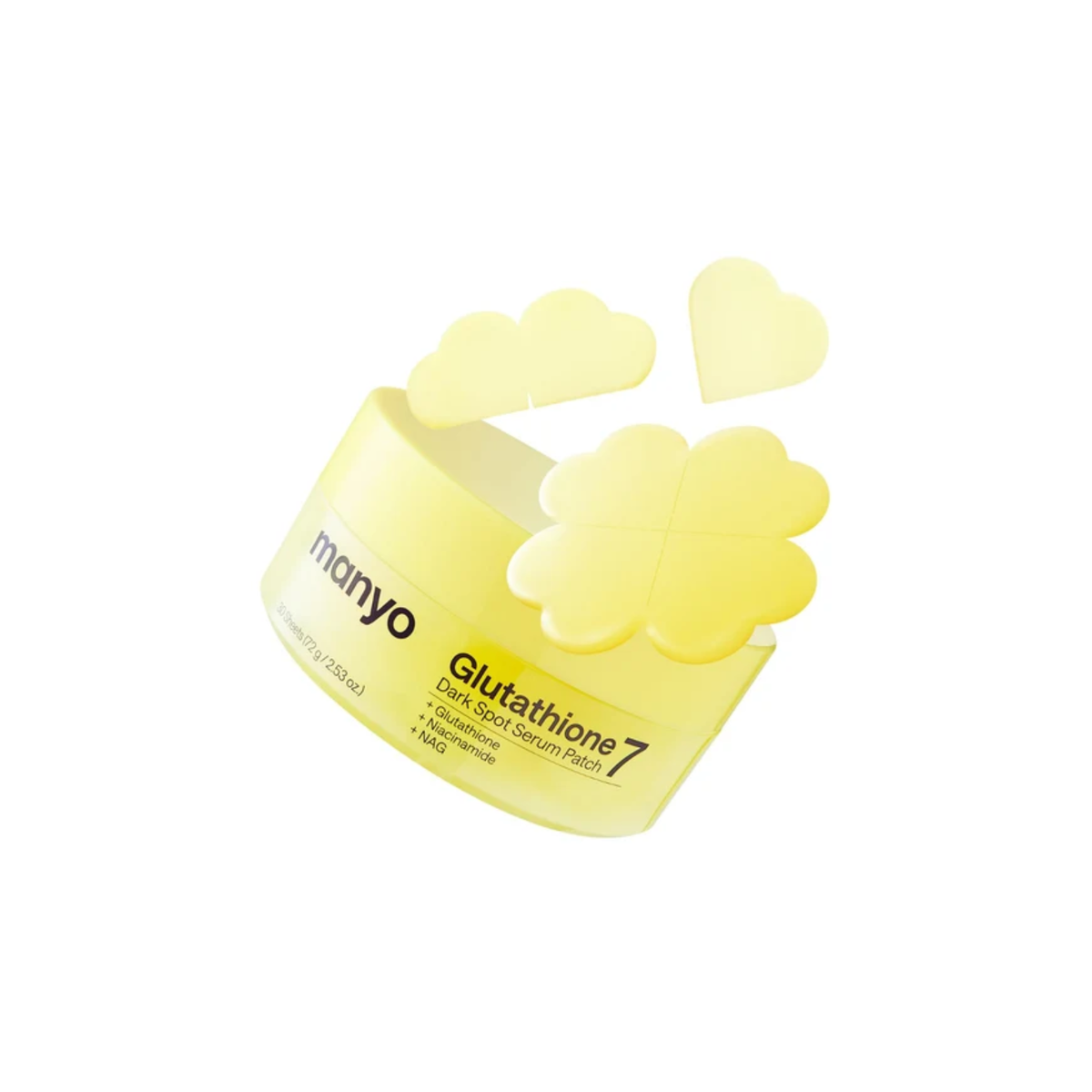manyo Glutathione 7 Dark Spot Serum Patch 30 sheet/72g-1