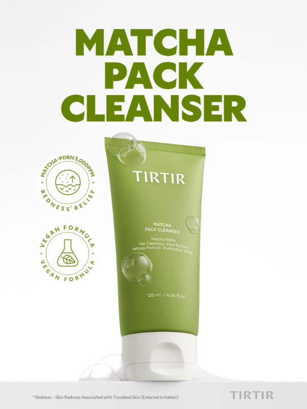 TIRTIR Matcha Pack Cleanser 120ml-2